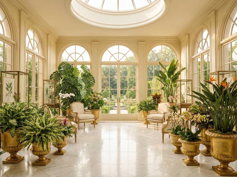 福利姬植物短视频-豪宅植物园视频展示