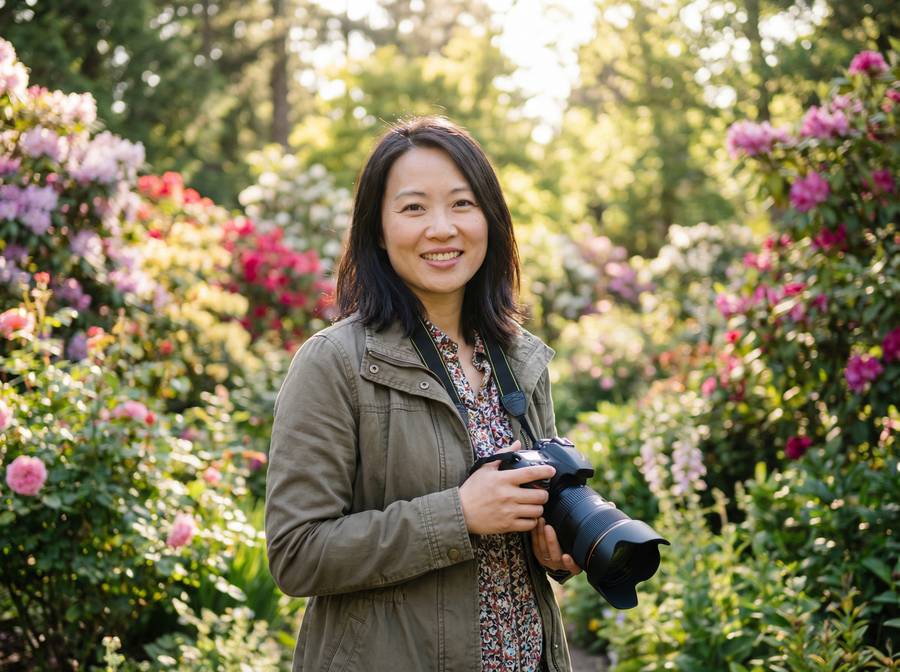 福利姬植物摄影师苏雨晴 - 首席植物摄影师